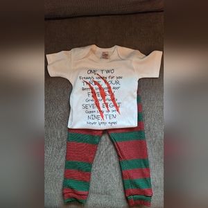 Halloween infant onesie and leggings